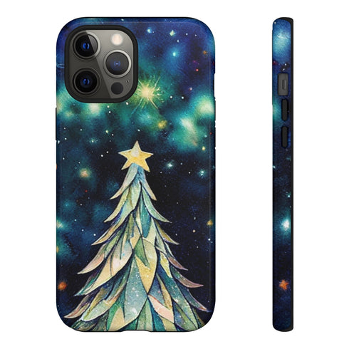 Christmas Tree On a Sky Full of Stars - Impact Resistant Phone Case iPhone 12 Pro Max Glossy